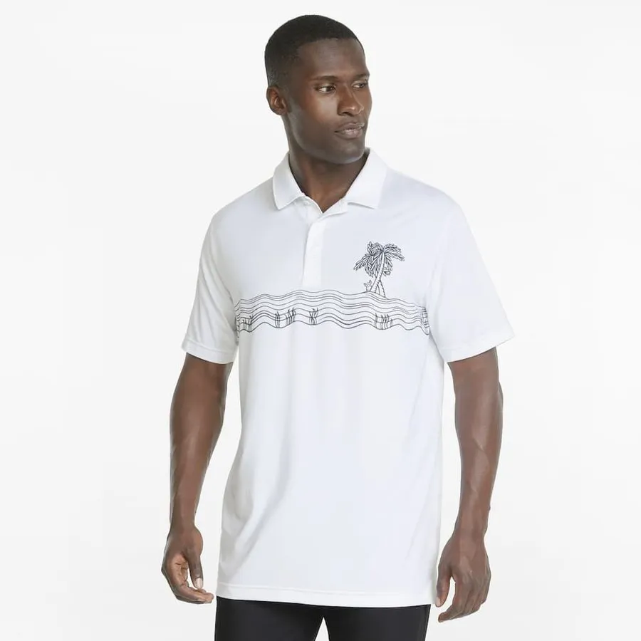 Puma CLOUDSPUN Oasis Men's Golf Polo