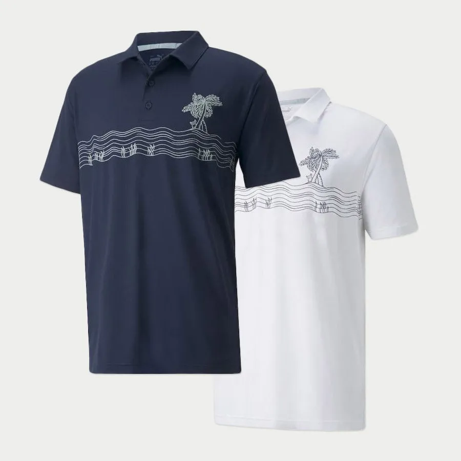 Puma CLOUDSPUN Oasis Men's Golf Polo