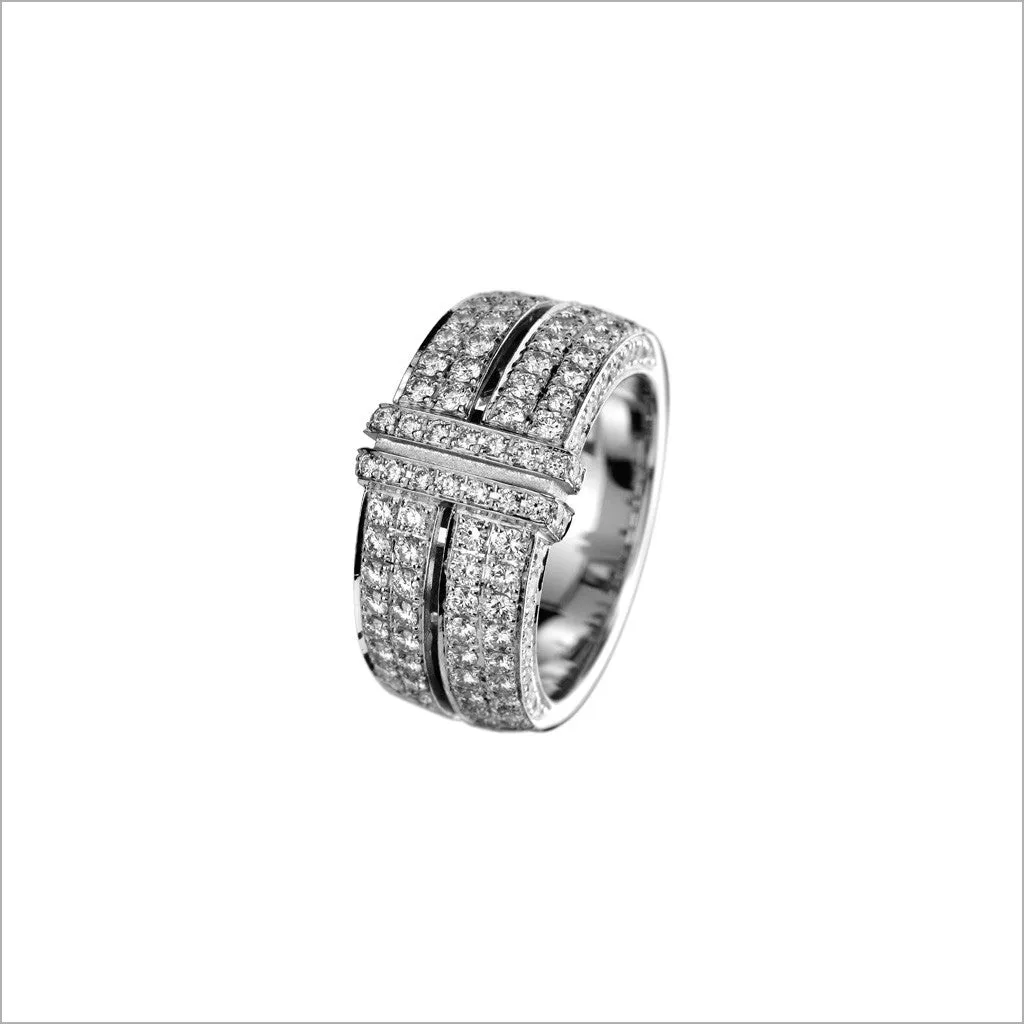 Quadria 18K Gold & Diamond Ring