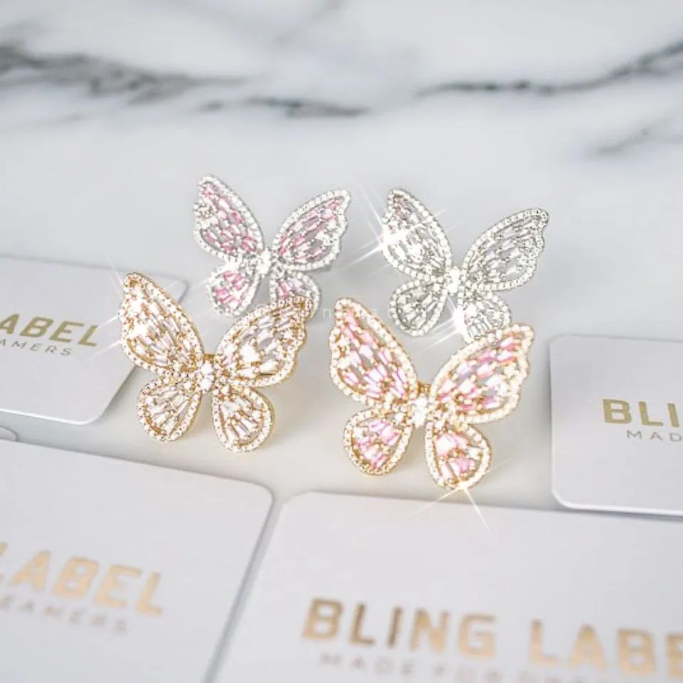 Queen Butterfly Diamond Ring