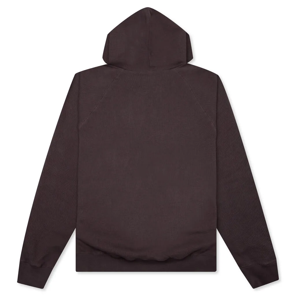 Raglan Hoodie - Plum