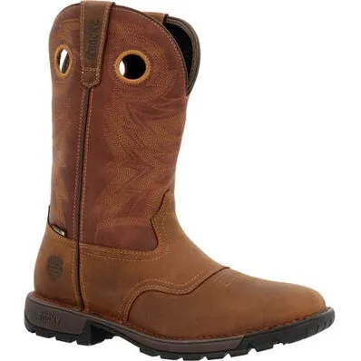 Rocky Men's Legacy 32 Waterproof Western Work Boot -Brown- RKW0380