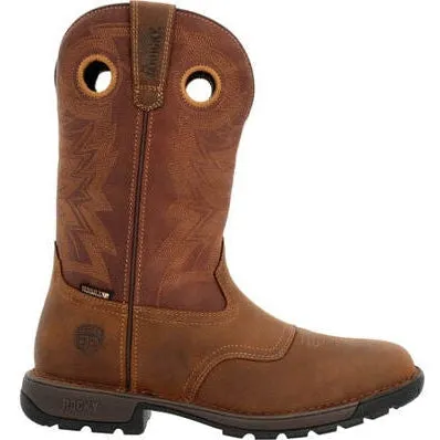 Rocky Men's Legacy 32 Waterproof Western Work Boot -Brown- RKW0380