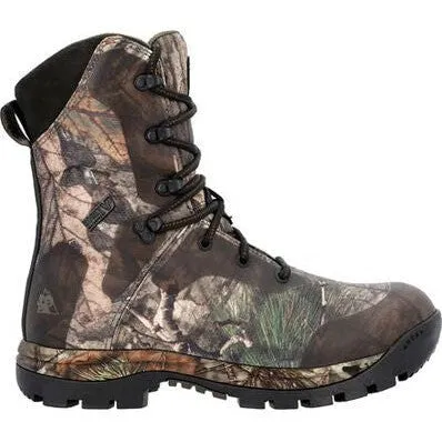 Rocky Men's Lynx 8" WP 1000G Outdoor Hunt Boot -Mossy- RKS0627