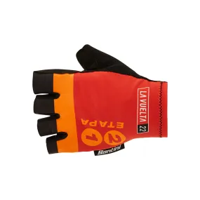 Santini La Vuelta Madrid Gloves - Print