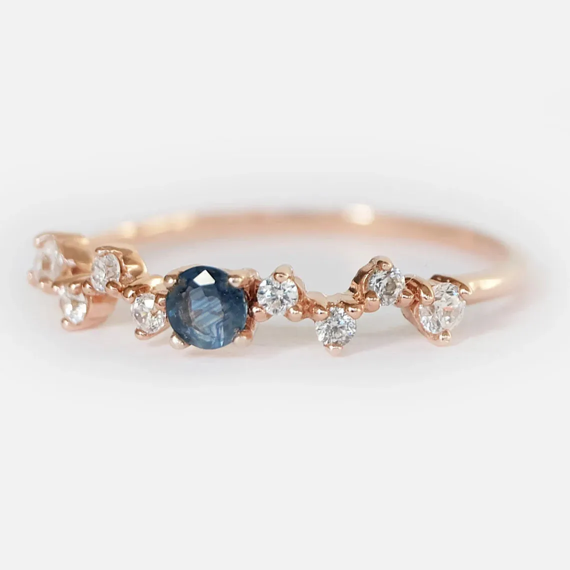 SAPPHIRE DIAMOND RING MAKEDA