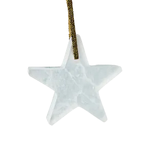 Selenite Star Ornament Set