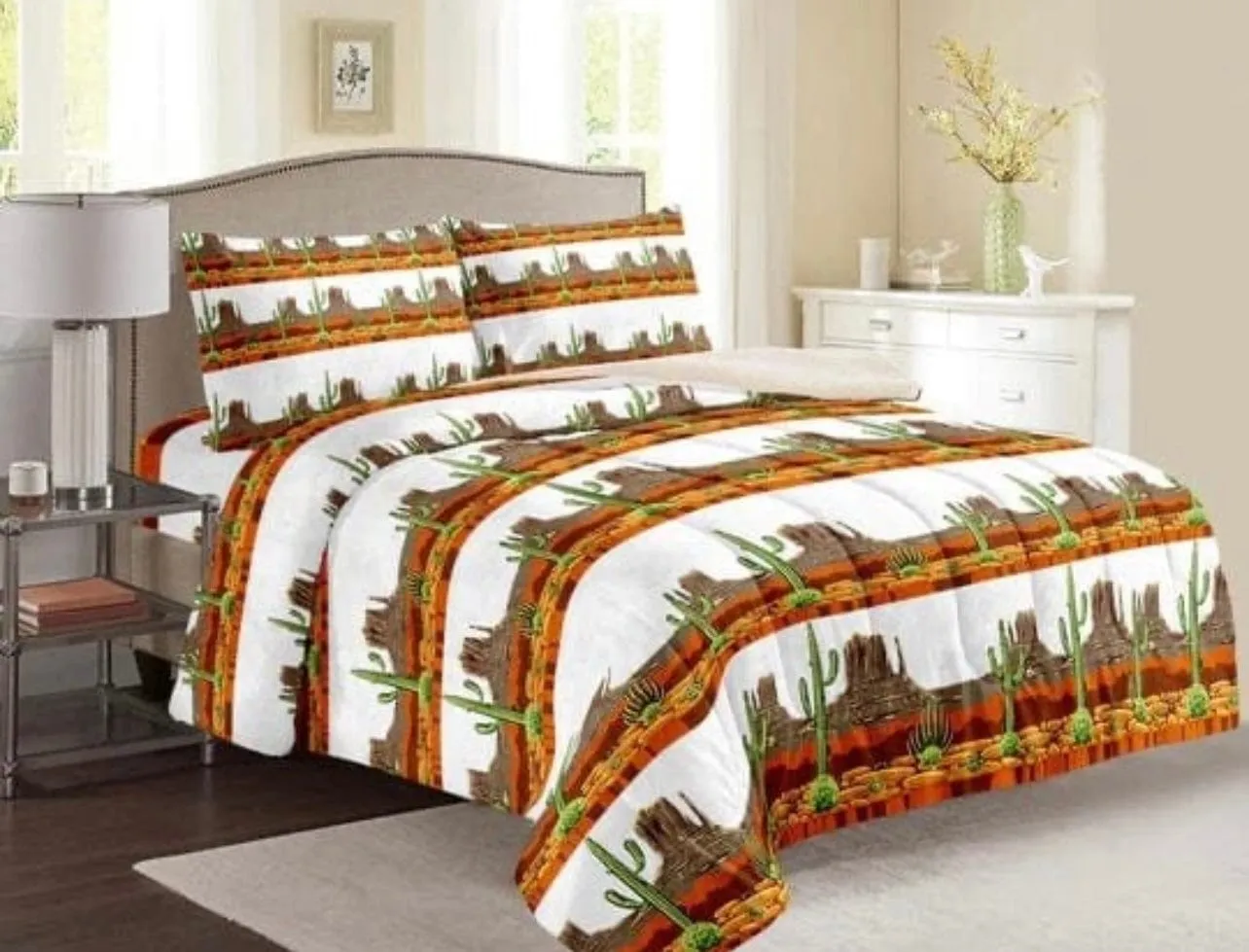 SHERPA 3 pc bedding set in KING   OVERSIZED