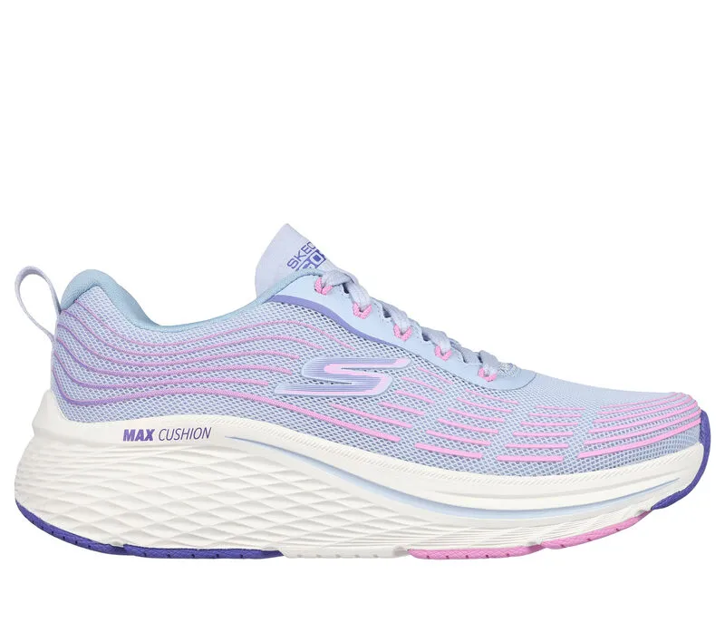 'Skechers' Women's Max Cushioning Elite 2.0 - Light Blue / Pink