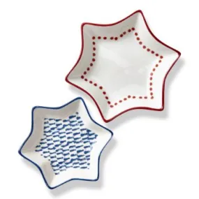 Star Dish Set of 2