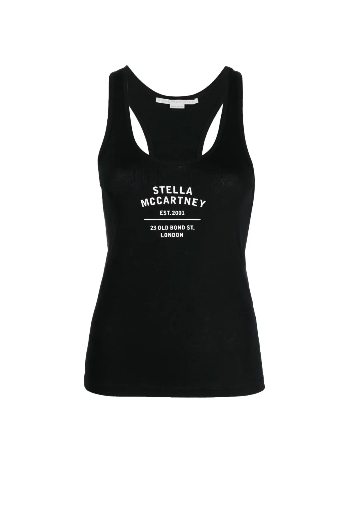 Stella McCartney 23 Old Bond Street Jersey Tank Top - Black