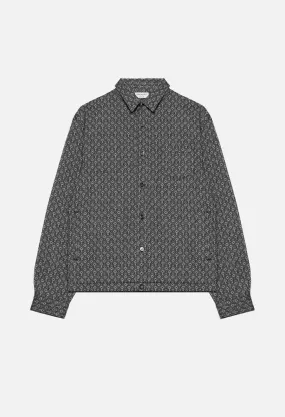 Switch Overshirt / Diamond Jacquard