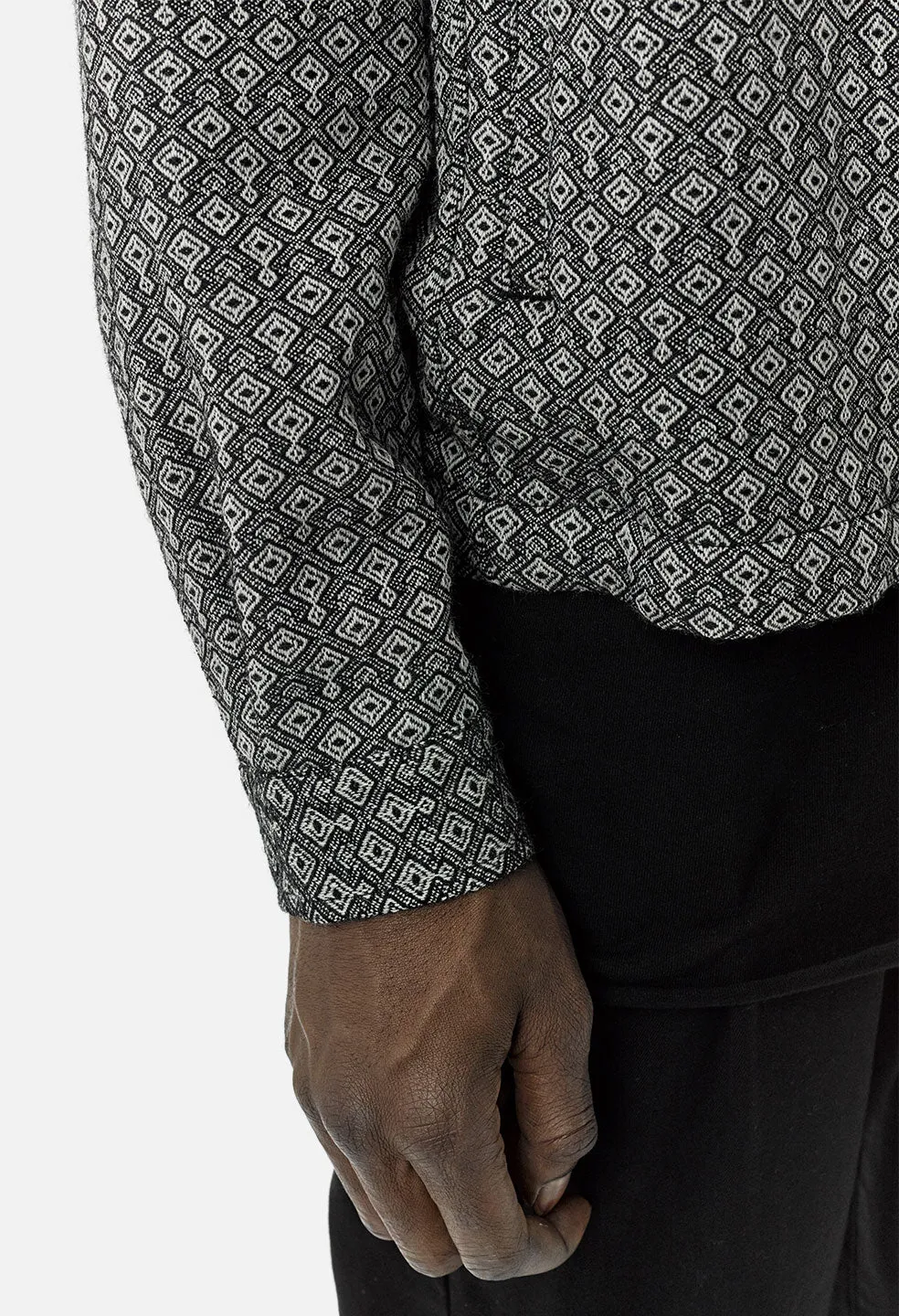 Switch Overshirt / Diamond Jacquard