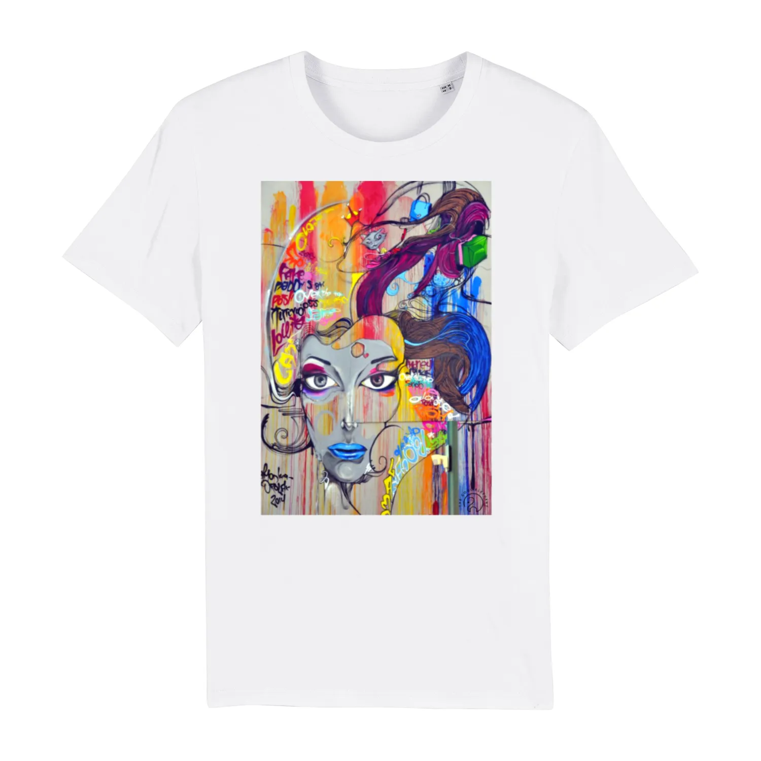 T-Shirt "Painted Woman"