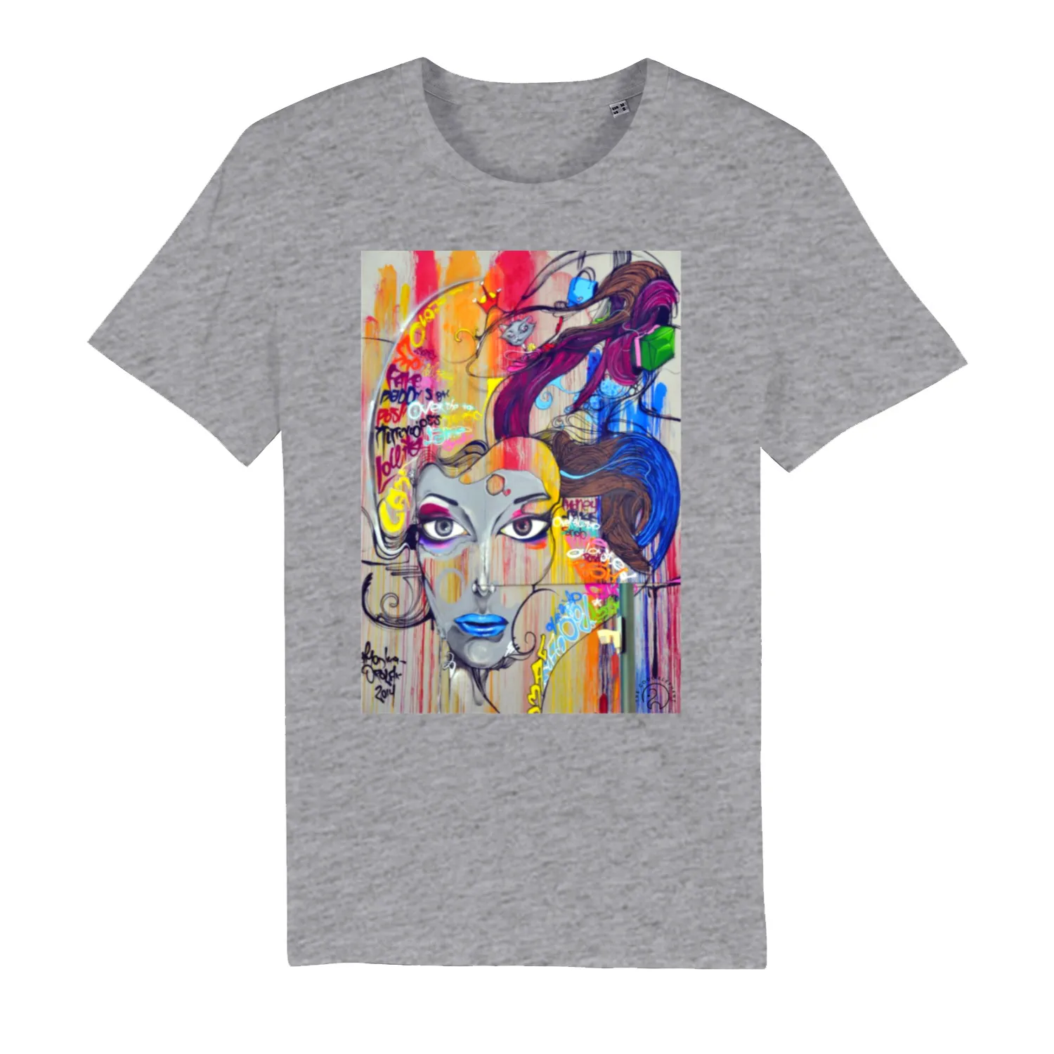 T-Shirt "Painted Woman"