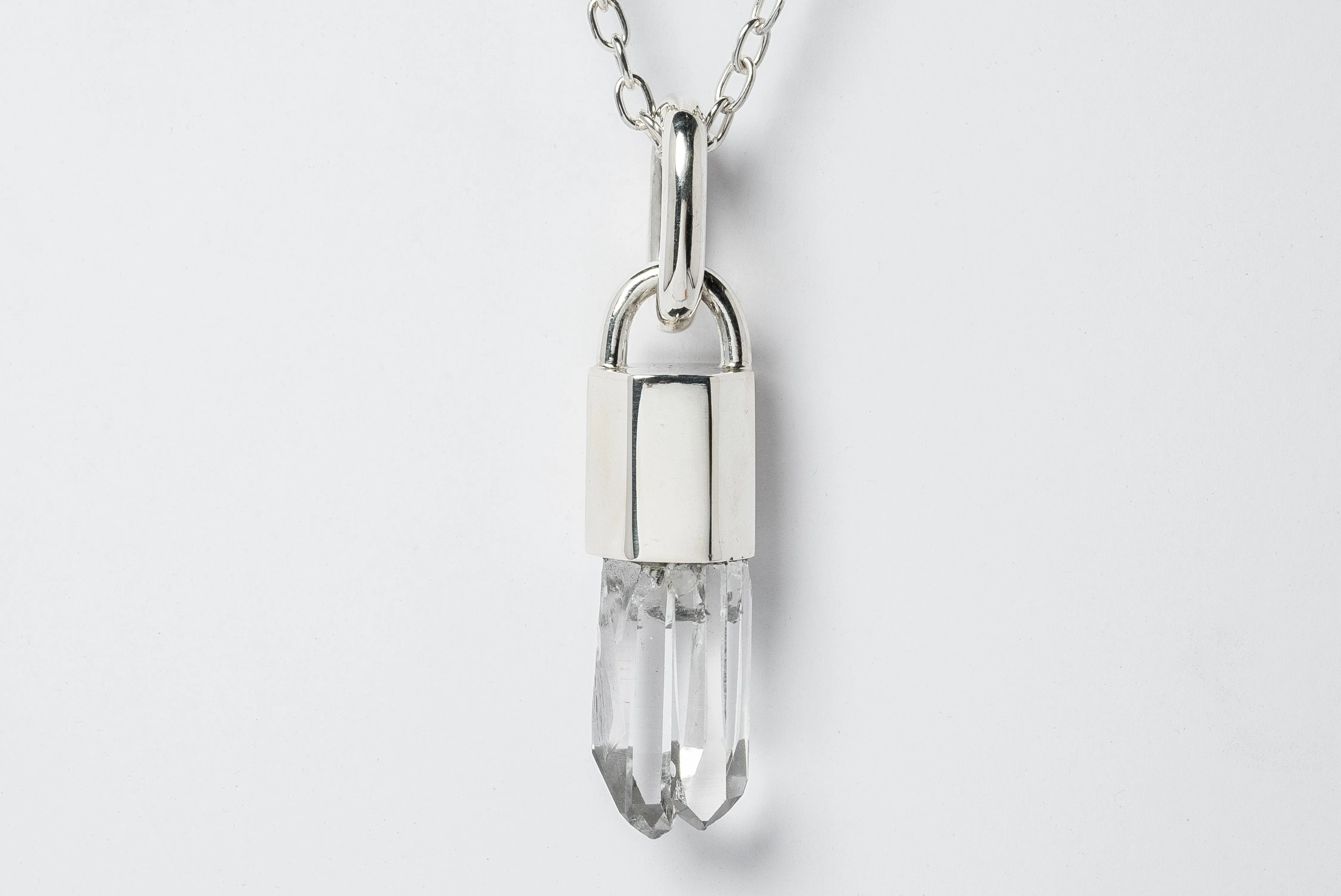 Talisman Necklace (Linked, Lemurian Quartz, PA LEM)