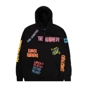 The Hundreds Market Ziphood - Black