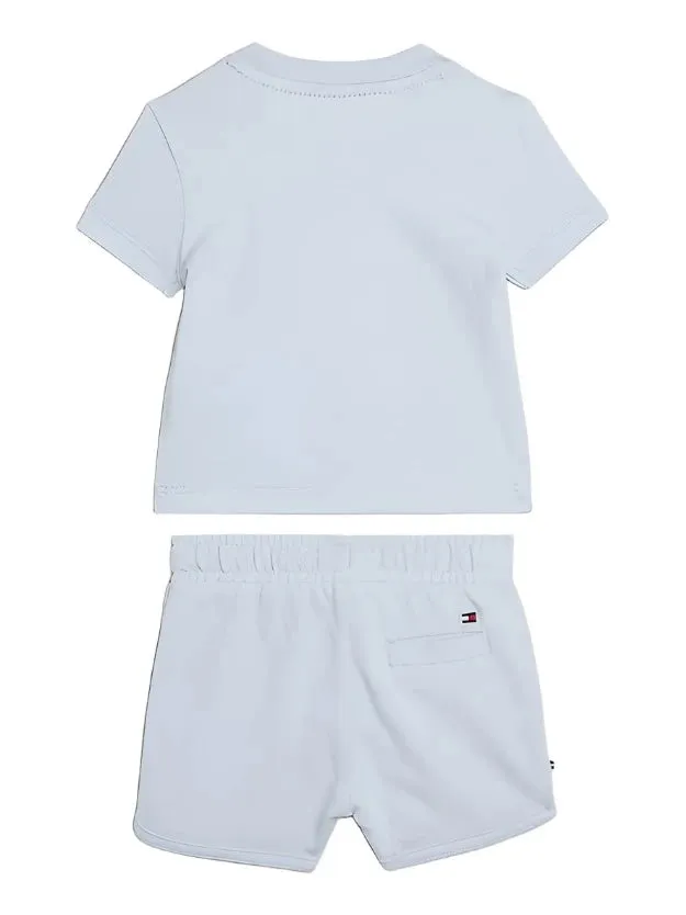 Tommy Hilfiger Logo Tee/Short Set Baby