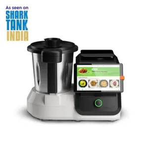 Upliance delishUp, AI Cooking Assistant with unlimited recipes from around the world | WiFi & built-in 8 inch Touch screen | Automated Chop, Saute, Stir, Knead, Steam And Cook