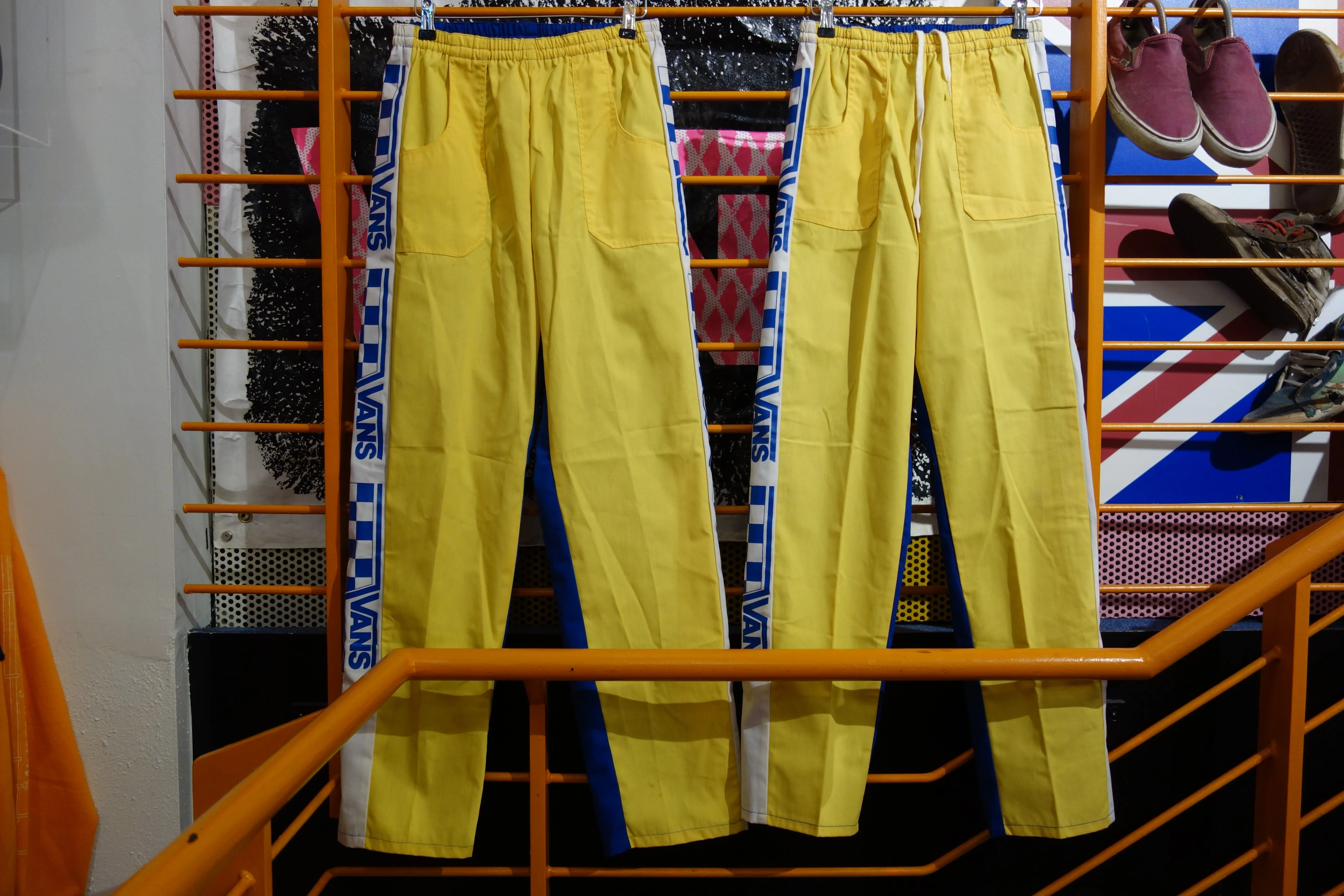 vintage van's factory race pants ~ M