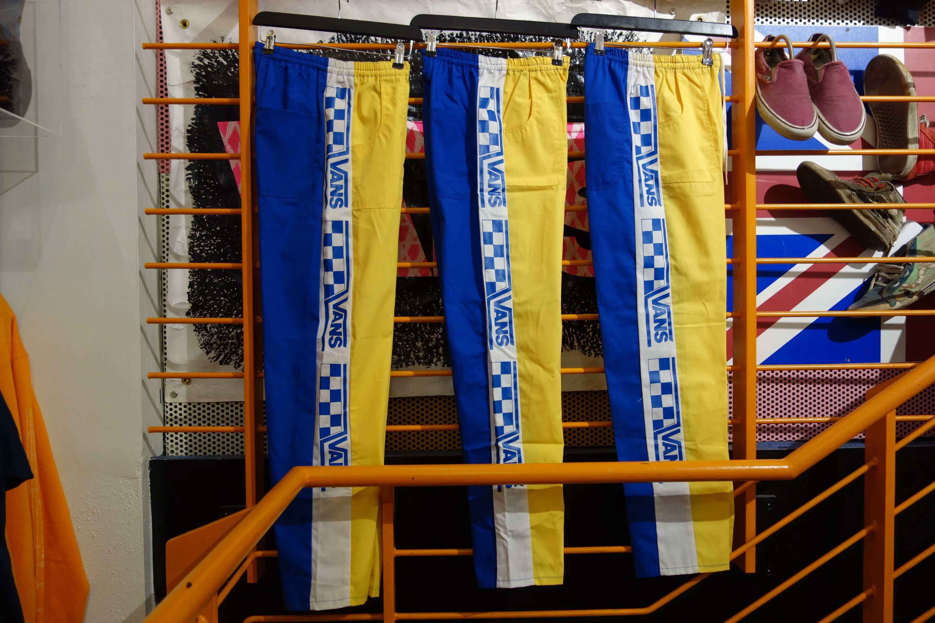 vintage van's factory race pants ~ M