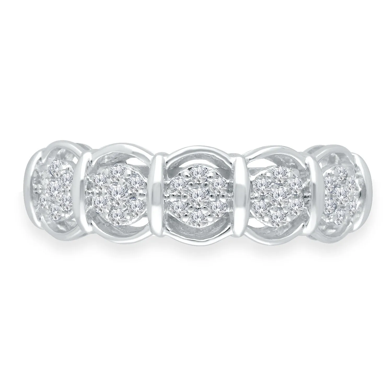 White Gold Diamond Eternal Ring