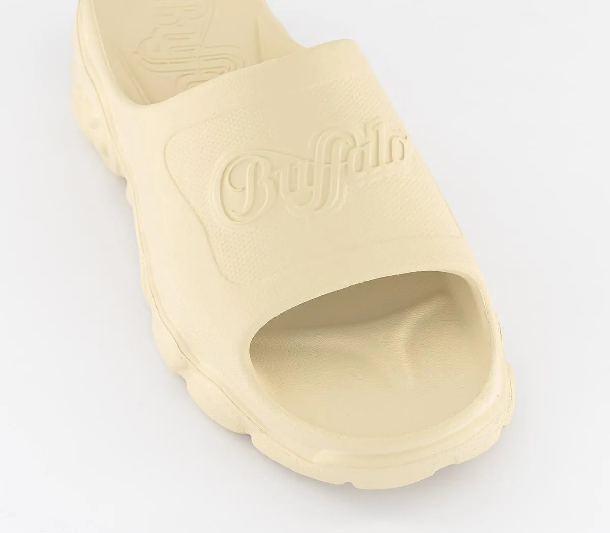 Womens Buffalo Cld Slides Cream